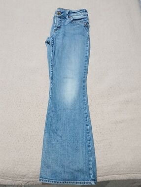Silver Jeans Blue Washed Boot Cut Jeans